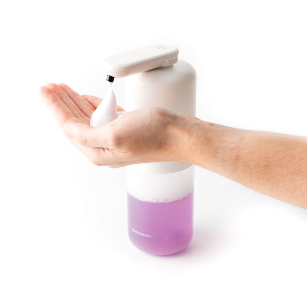 Automatische zeepdispenser met sensor, 350 ml, navulbaar, oplaadbaar