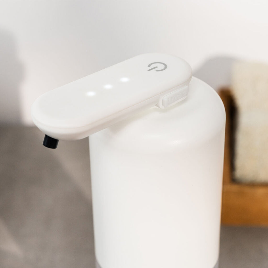 Automatische zeepdispenser met sensor, 350 ml, navulbaar, oplaadbaar