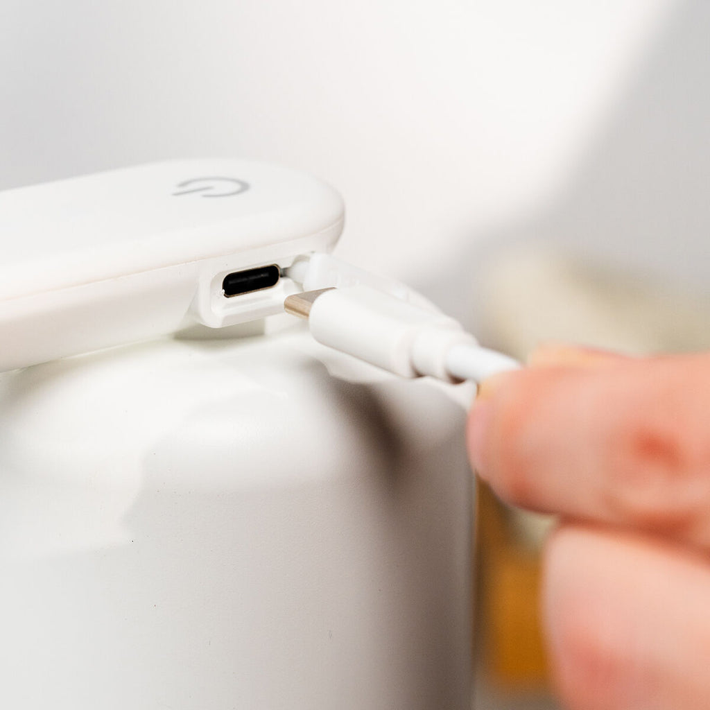 Automatische zeepdispenser met sensor, 350 ml, navulbaar, oplaadbaar
