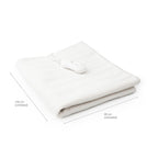 Elektrische bedverwarmer 80 x 150 cm wit, 60 W, 3 standen