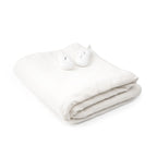 Elektrische bedverwarmer dubbel 140 x 160 cm wit, 60+60 W, 2 bedieningen