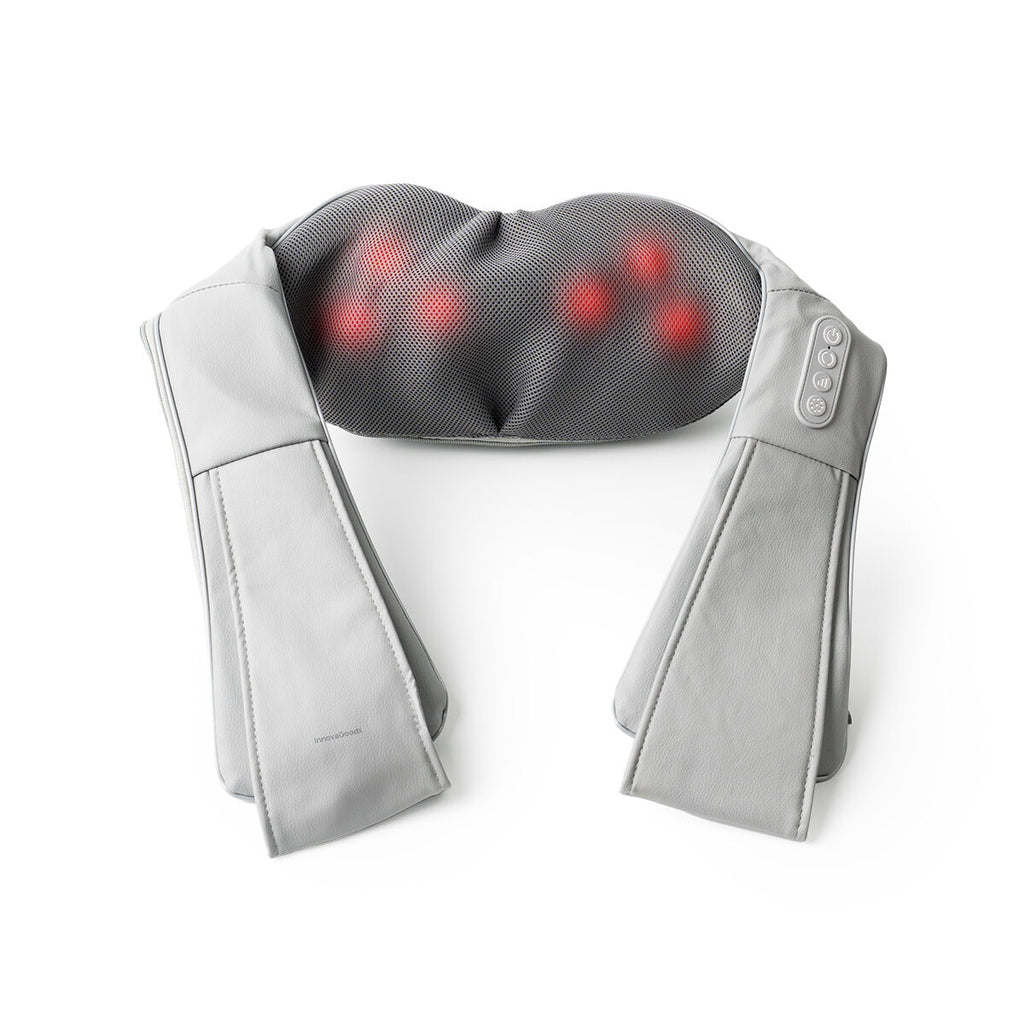 Oplaadbaar Shiatsu-massageapparaat met infraroodwarmte, 3 snelheden