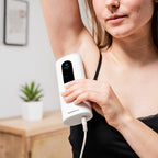 IPL-epilator met koelfunctie, 999999 lichtpulsen en accessoires