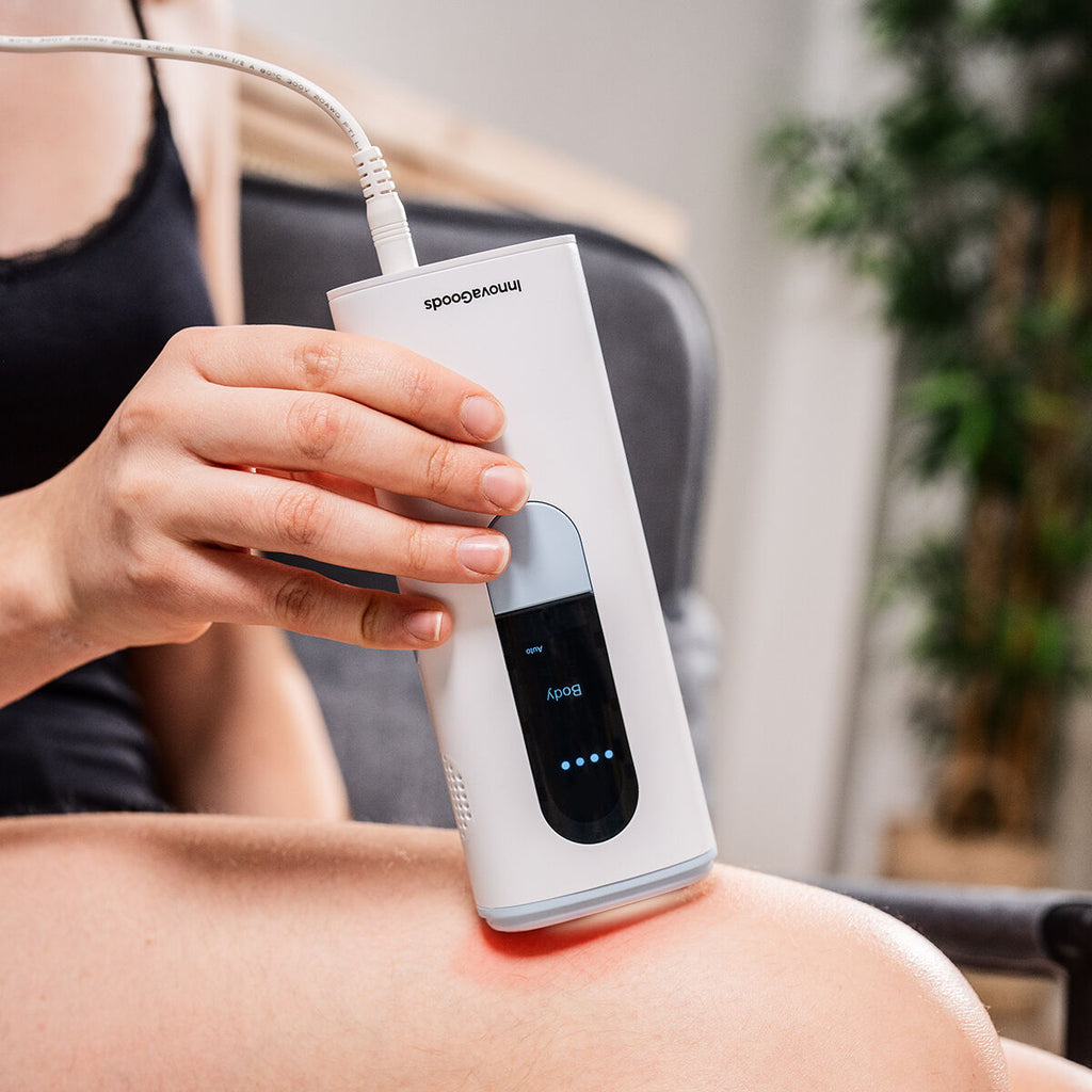 IPL-epilator met koelfunctie, 999999 lichtpulsen en accessoires