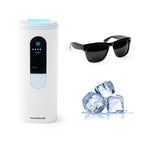 IPL-epilator met koelfunctie, 999999 lichtpulsen en accessoires