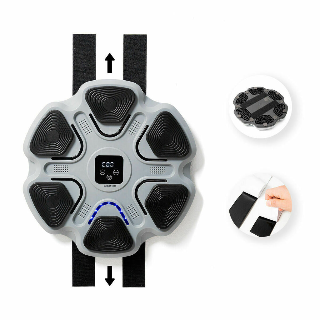 Oplaadbare muziek-bokszak met Bluetooth-speaker en LED-verlichting