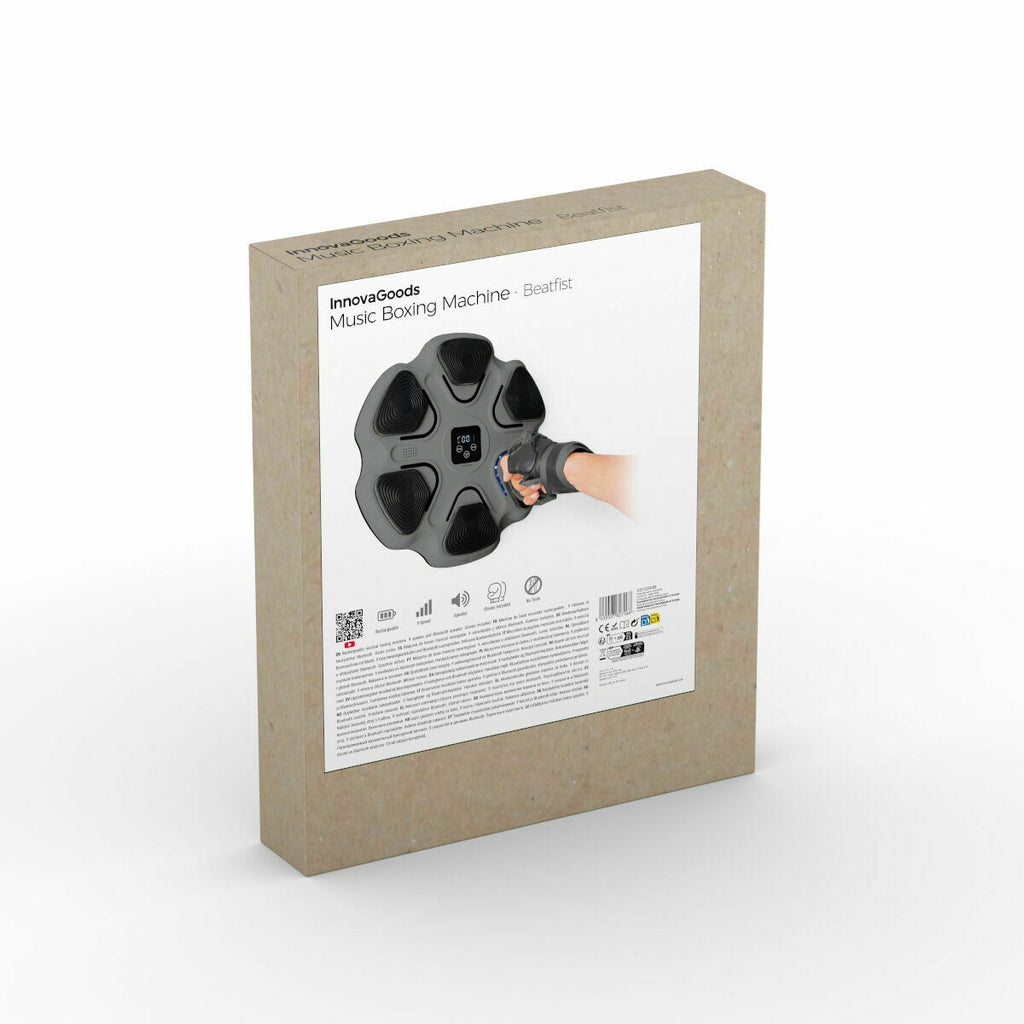 Oplaadbare muziek-bokszak met Bluetooth-speaker en LED-verlichting