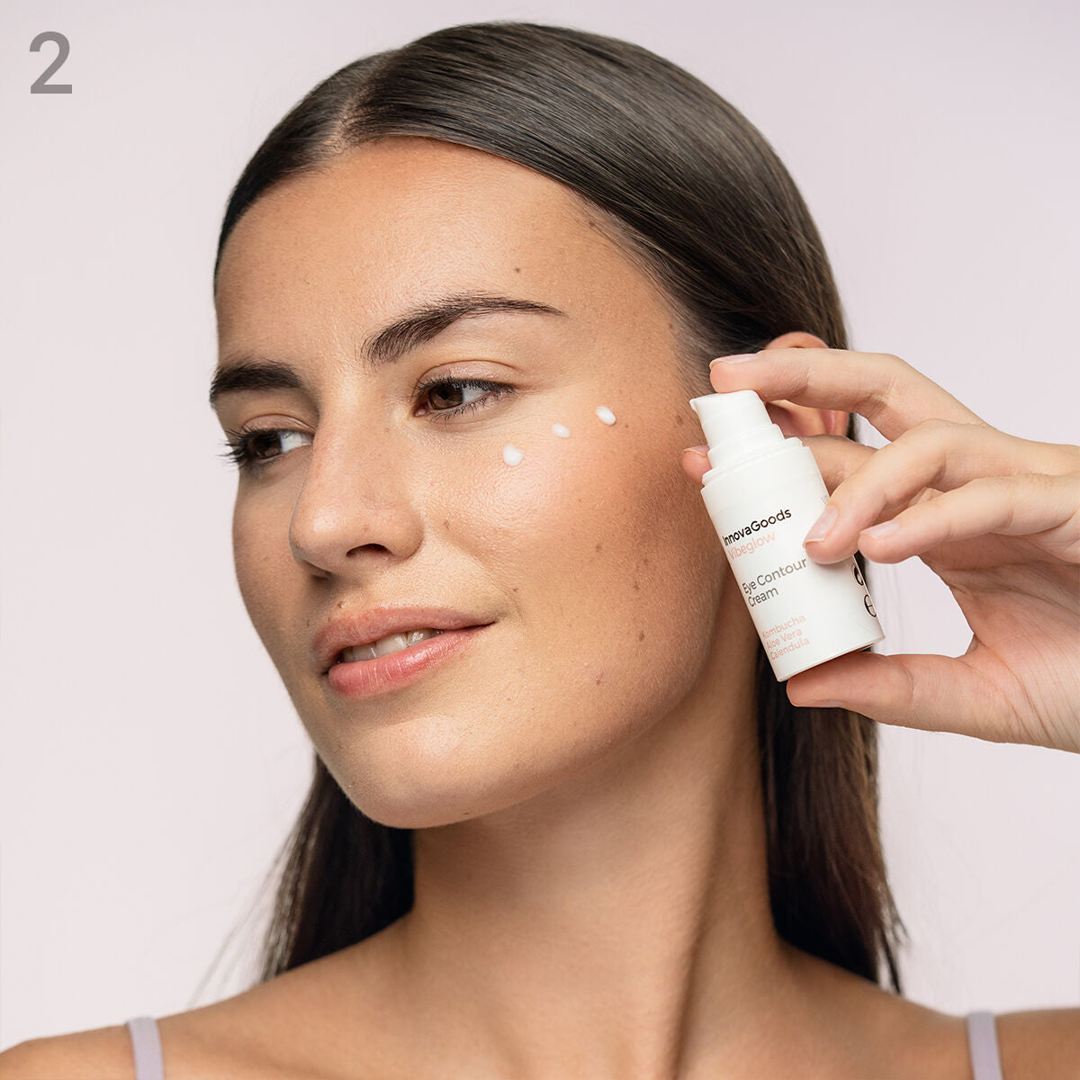 Gezichtshydratatiepakket Kombucha - serum, oogcontour en gezichtscrème