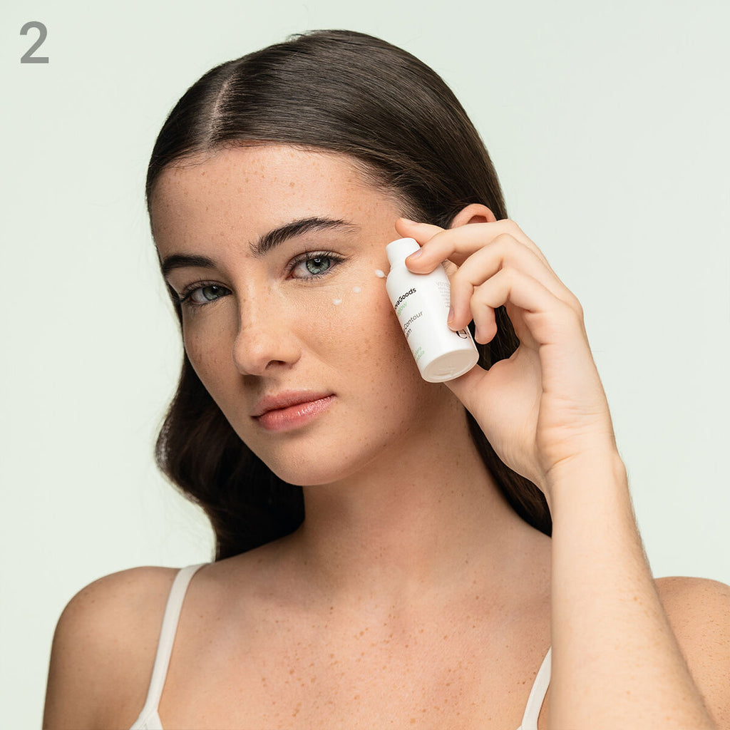 Gezichtshydratatiepakket CBD - serum, oogcontour en gezichtscrème