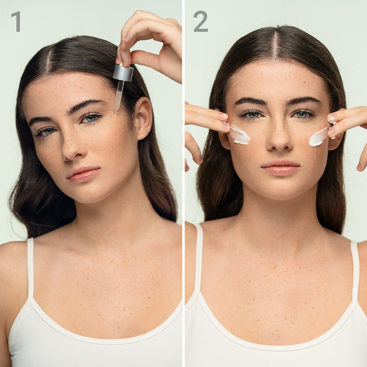 Duopakket gezichtshydratatie met CBD - serum 30 ml en crème 50 ml