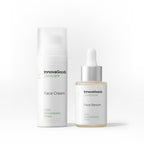 Duopakket gezichtshydratatie met CBD - serum 30 ml en crème 50 ml