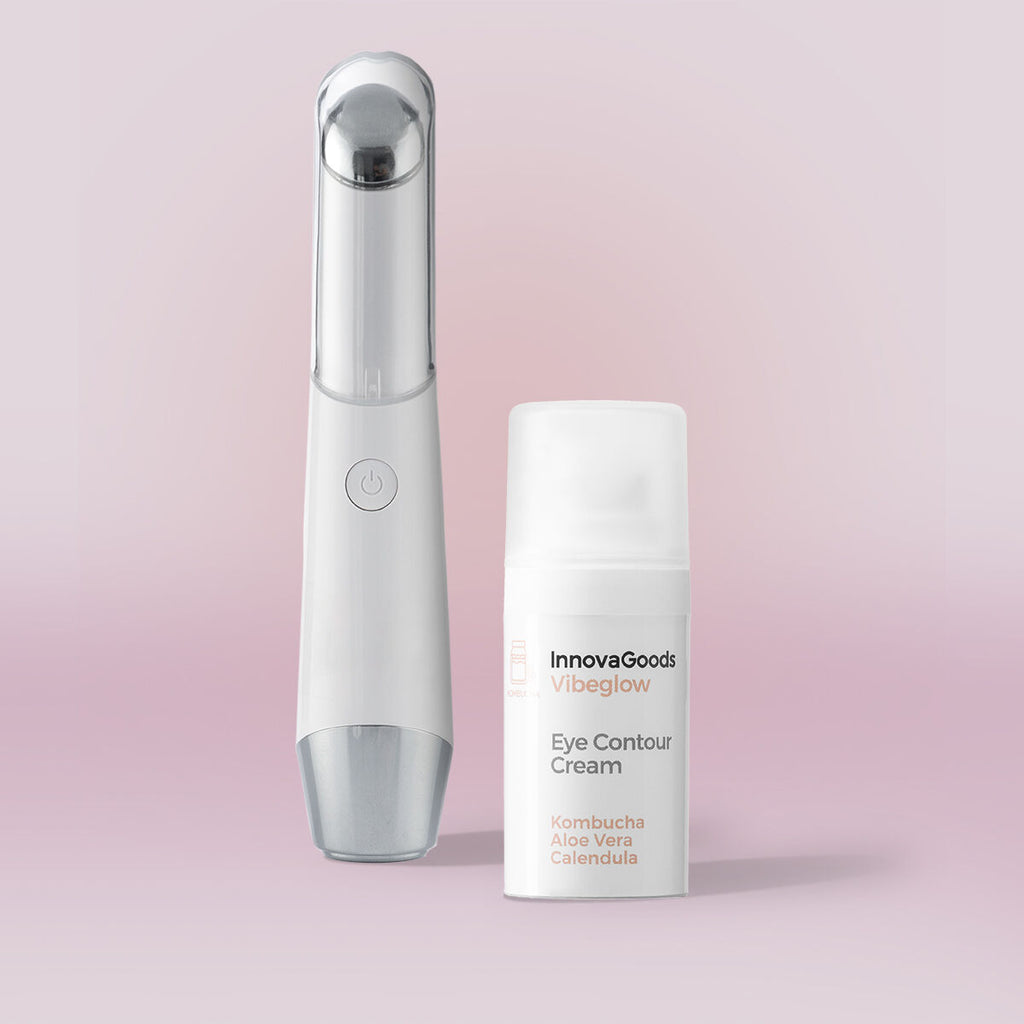 Behandelingspakket donkere kringen ogen met kombucha - oogcontour en massager