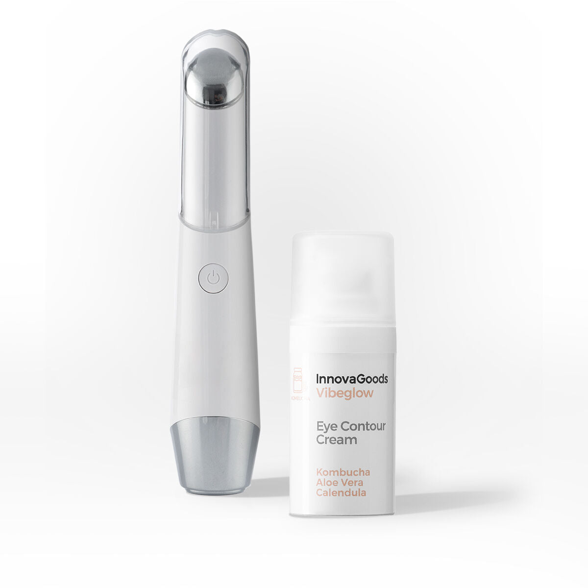 Behandelingspakket donkere kringen ogen met kombucha - oogcontour en massager