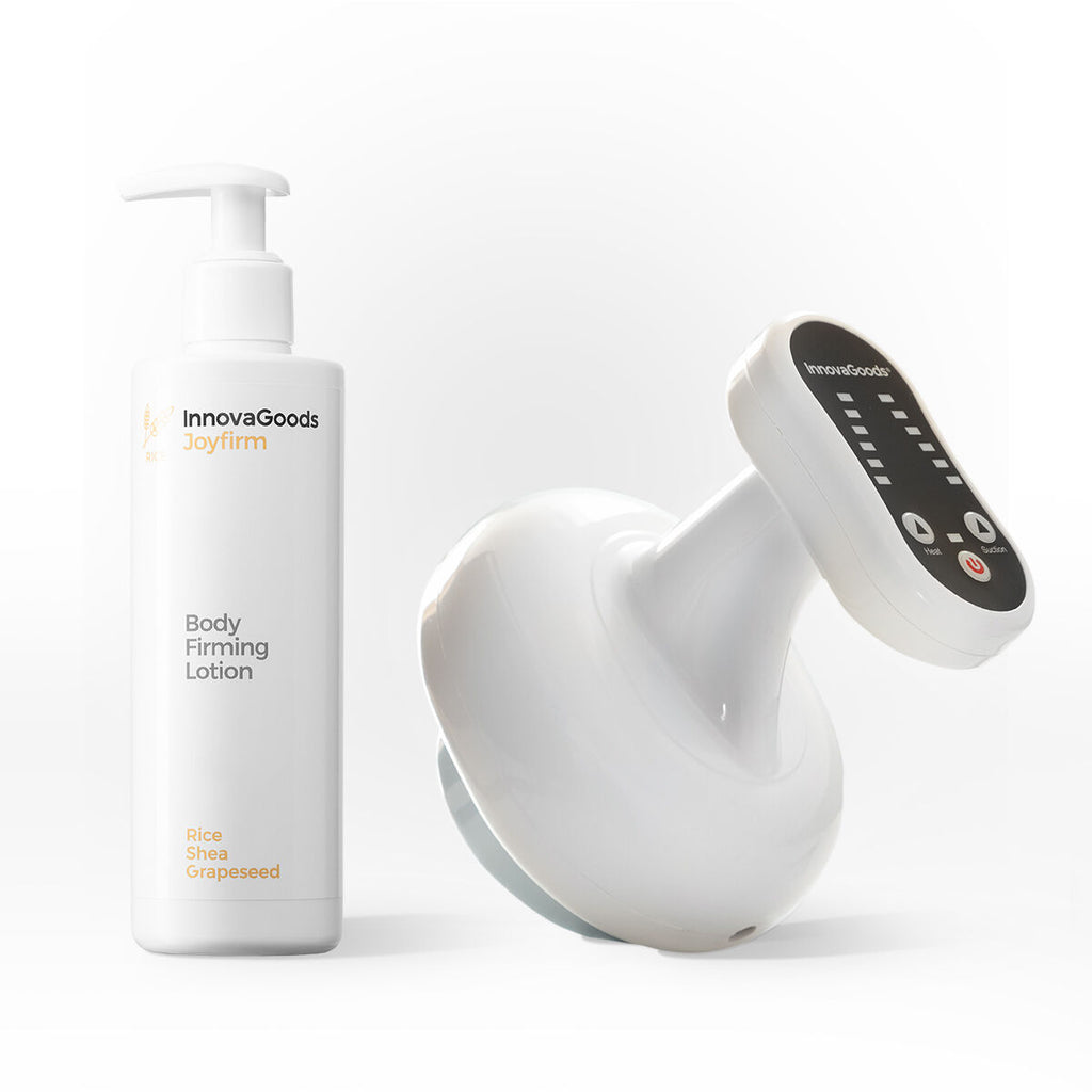 Anti-cellulite behandelingspakket met bodylotion en oplaadbare massager