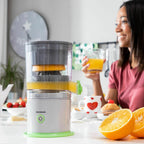 Automatische oplaadbare sapcentrifuge, draagbaar, 250 ml, 40 W