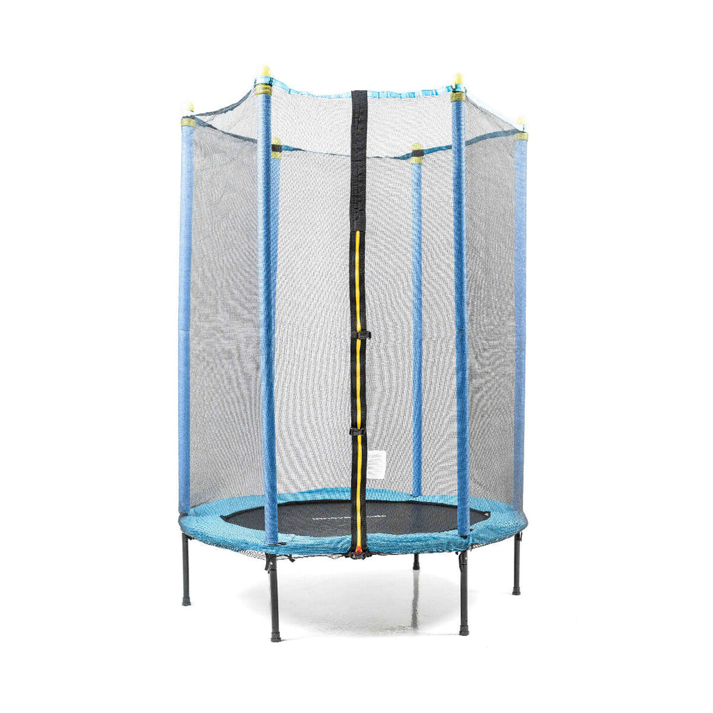 Kindertrampoline met veiligheidsnet, Ø140 cm, 3-6 jaar