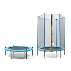 Kindertrampoline met veiligheidsnet, Ø140 cm, 3-6 jaar