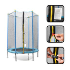 Kindertrampoline met veiligheidsnet, Ø140 cm, 3-6 jaar