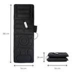 Trilmassage matras met warmte, 10 vibratiemotoren, 4 zones