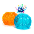 Set opblaasbare bumperbal (2x) en waterspeeltoren, buiten