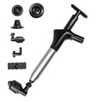 Hogedruk persluchtontstopper met manometer en 7 accessoires