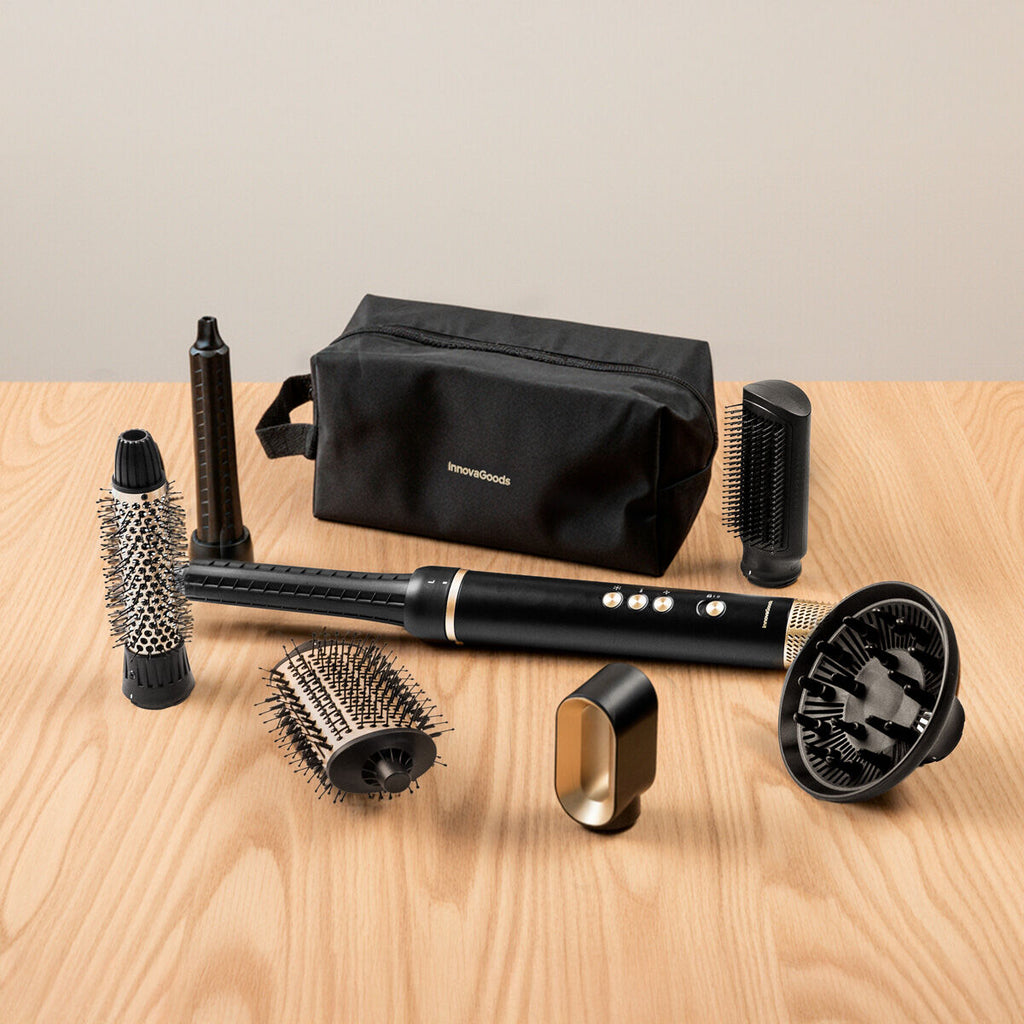 Ionische luchtstyler borstel met Coanda technologie en 7 accessoires