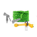 Set drukwaterpistool 8-in-1 met tank en verlengbare tuinslang 15 m