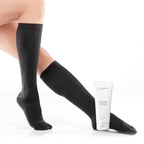 Set compressiesokken en energiegevende crème voor vermoeide benen, 200 ml
