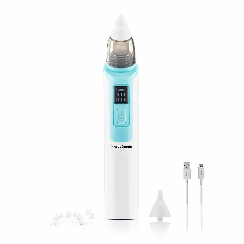 Oplaadbare elektrische neuszuiger baby, 6 zuigstanden, USB