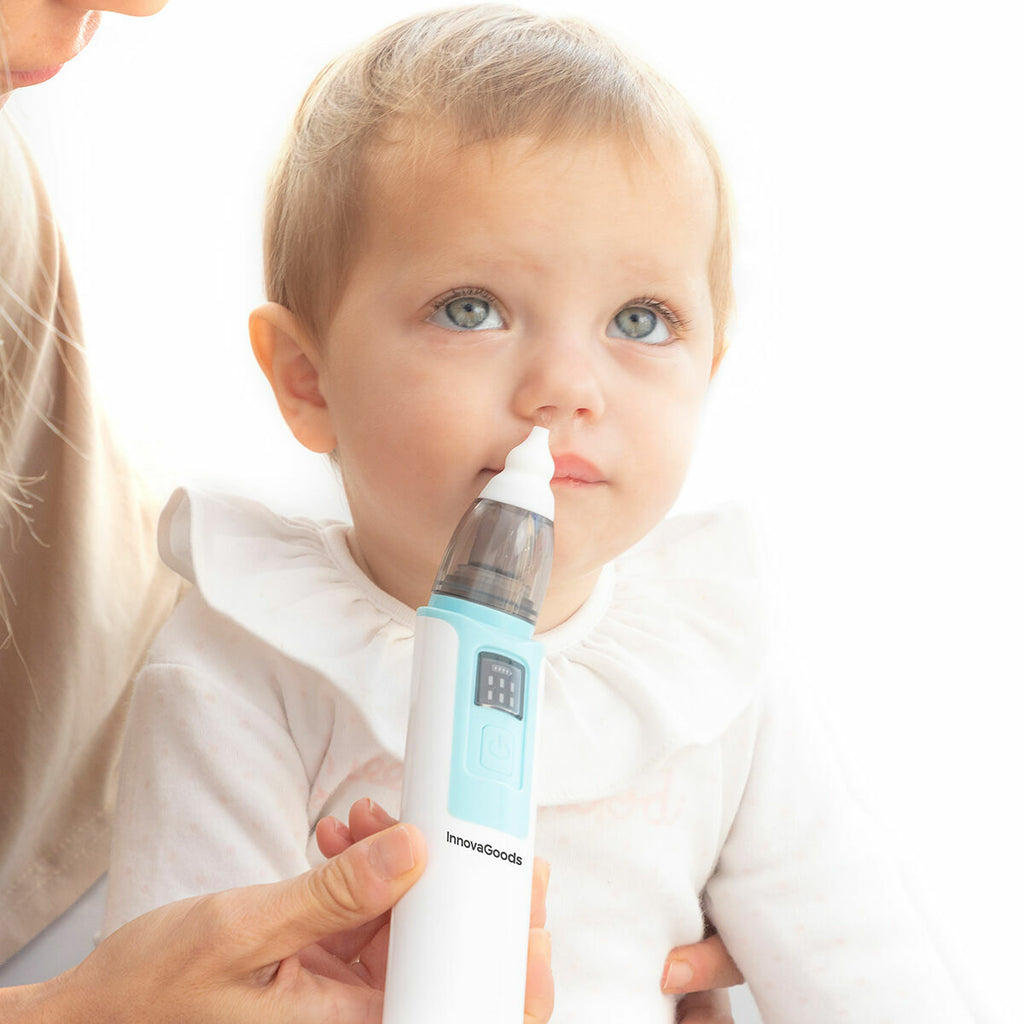 Oplaadbare elektrische neuszuiger baby, 6 zuigstanden, USB