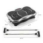 Vibratieplatform met Bluetooth-speaker, weerstandsbanden en afstandsbediening
