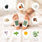 Detox-patches voor voeten, 30 stuks, 3 geuren, zelfklevend