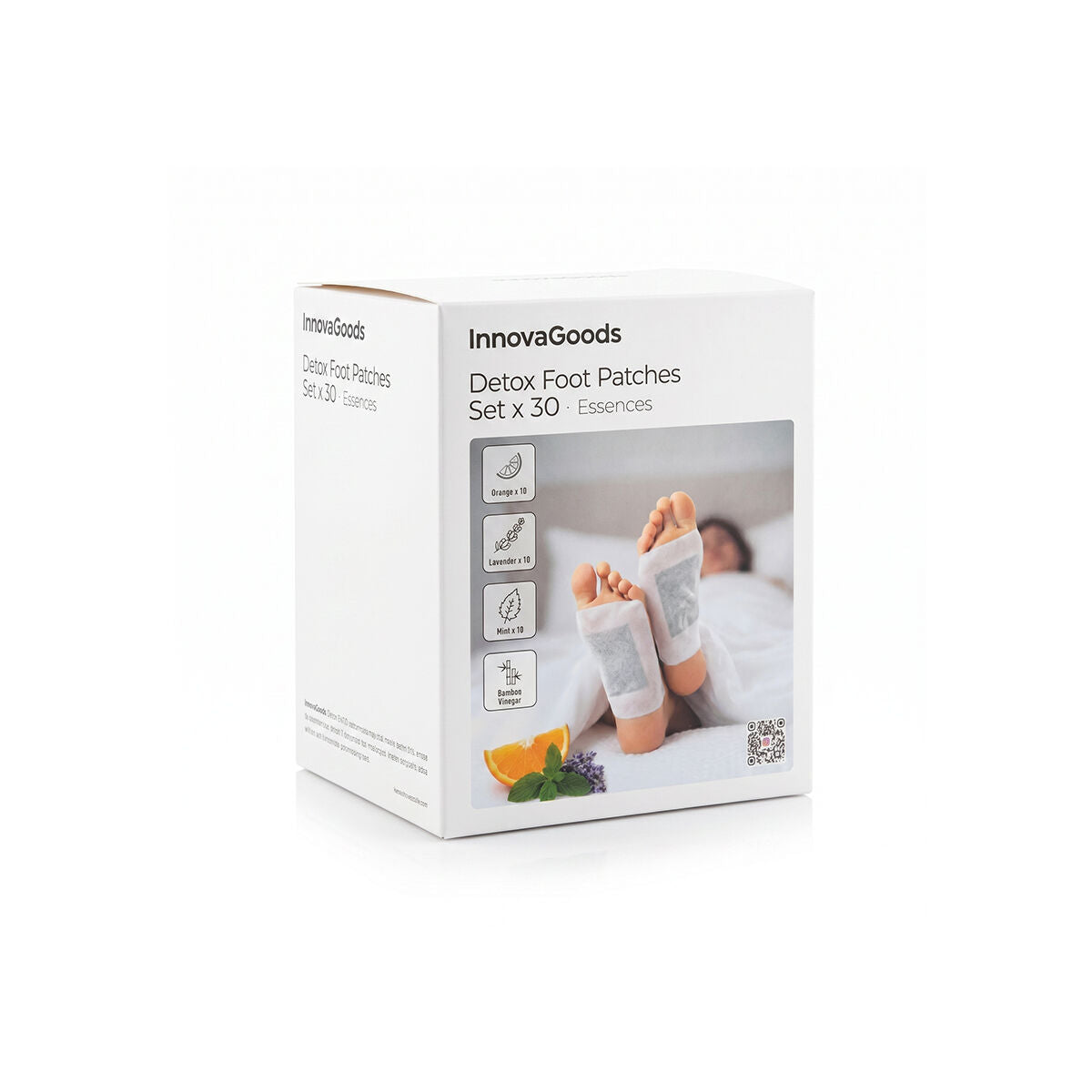 Detox-patches voor voeten, 30 stuks, 3 geuren, zelfklevend