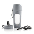 Oplaadbare draagbare mini-blender 450 ml met beker en rietje