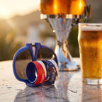 Bierdispenser met koeling 3,5L incl. 2 oprolbare zonnebrillen