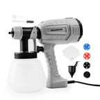 Elektrisch verfspuitpistool 500 W, 1 liter tank, HVLP-technologie