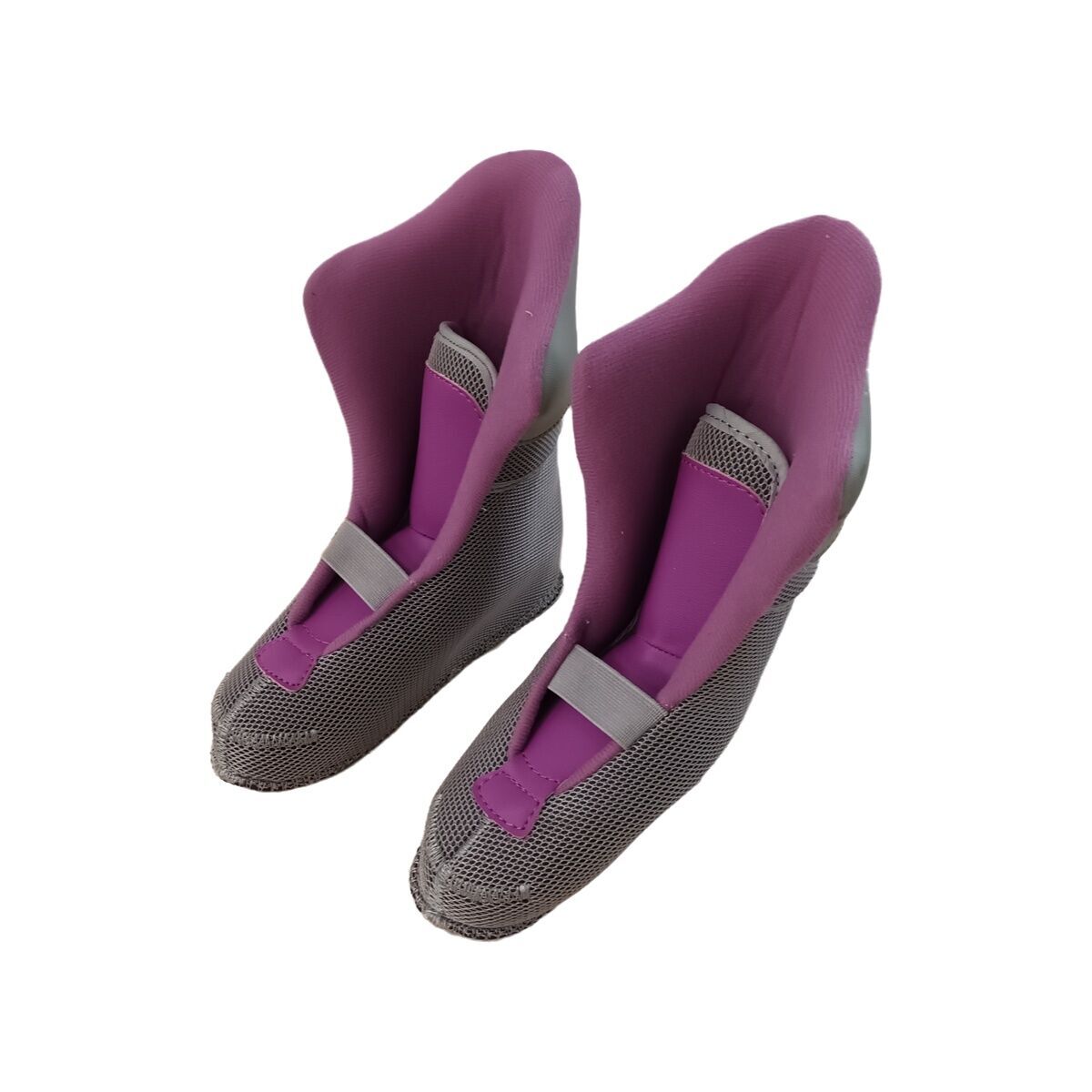Laarzen voor skates Quad Liner - maat 34 - grijs/roze - unisex kind