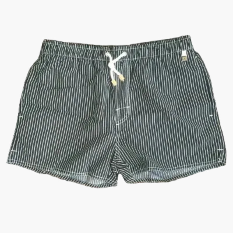Herren Badeshorts mit Streifen – Klassische Schwimmshorts für Strand und Freizeit