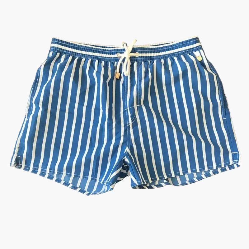 Herren Badeshorts mit Streifen – Klassische Schwimmshorts für Strand und Freizeit