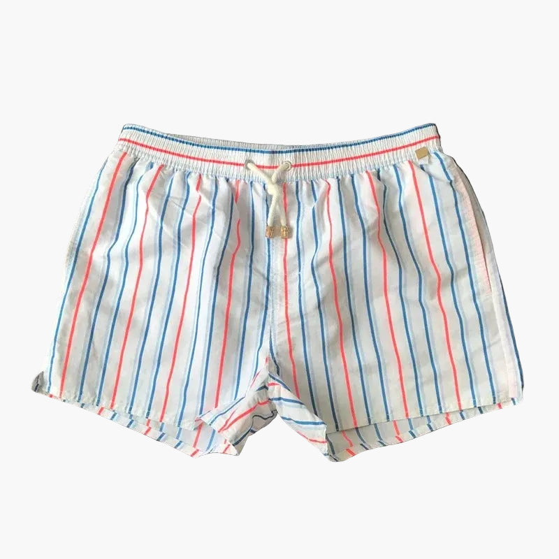 Herren Badeshorts mit Streifen – Klassische Schwimmshorts für Strand und Freizeit