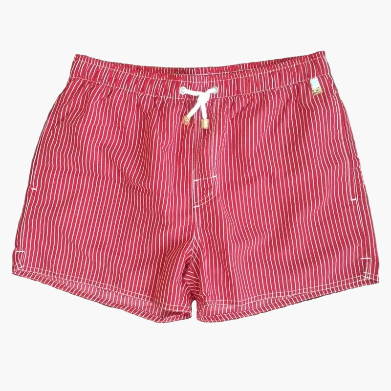 Herren Badeshorts mit Streifen – Klassische Schwimmshorts für Strand und Freizeit