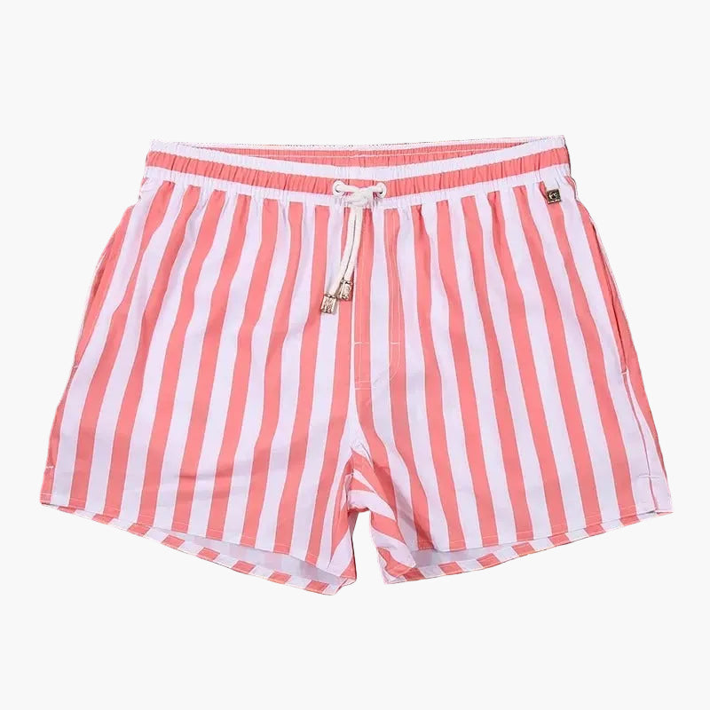 Herren Badeshorts mit Streifen – Klassische Schwimmshorts für Strand und Freizeit