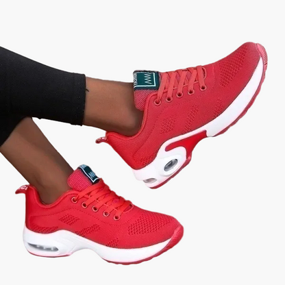 Damen Sneakers Sportlich Komfortabel Alltag Fitnessschuhe Modernes Design