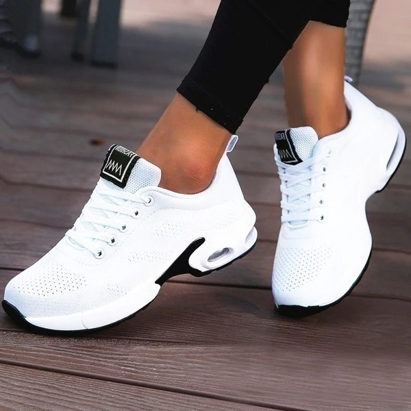 Damen Sneakers Sportlich Komfortabel Alltag Fitnessschuhe Modernes Design