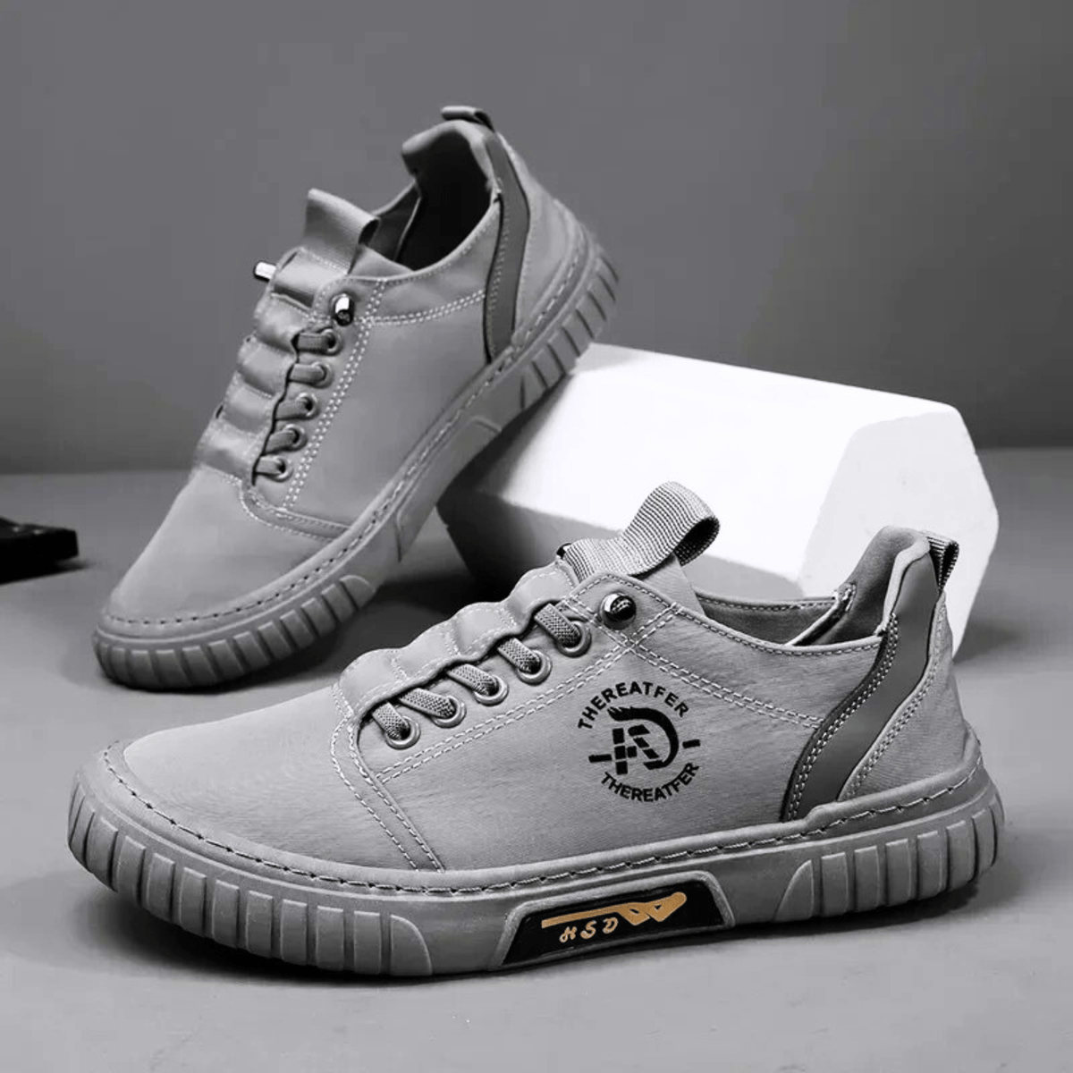Valentin | Sneakers met veters voor heren