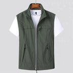Gilet met zakken voor heren