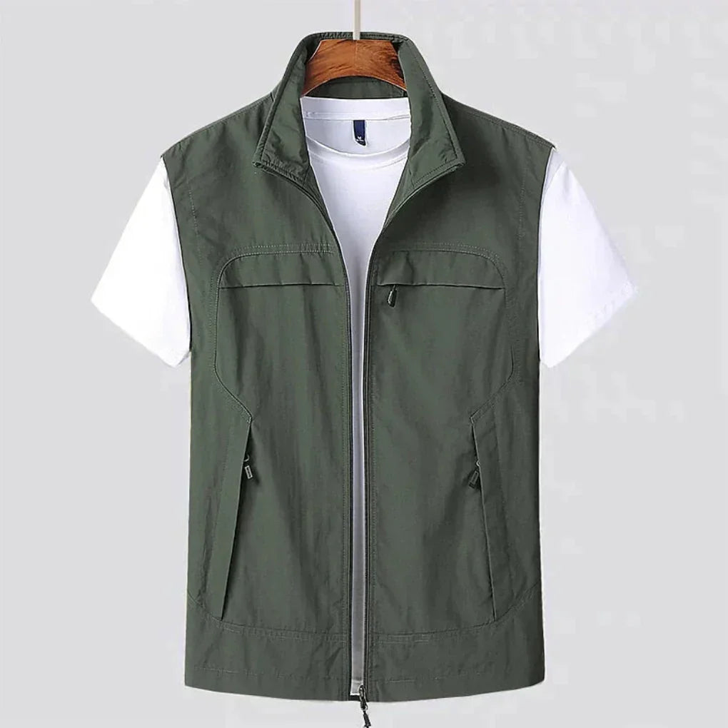 Gilet met zakken voor heren