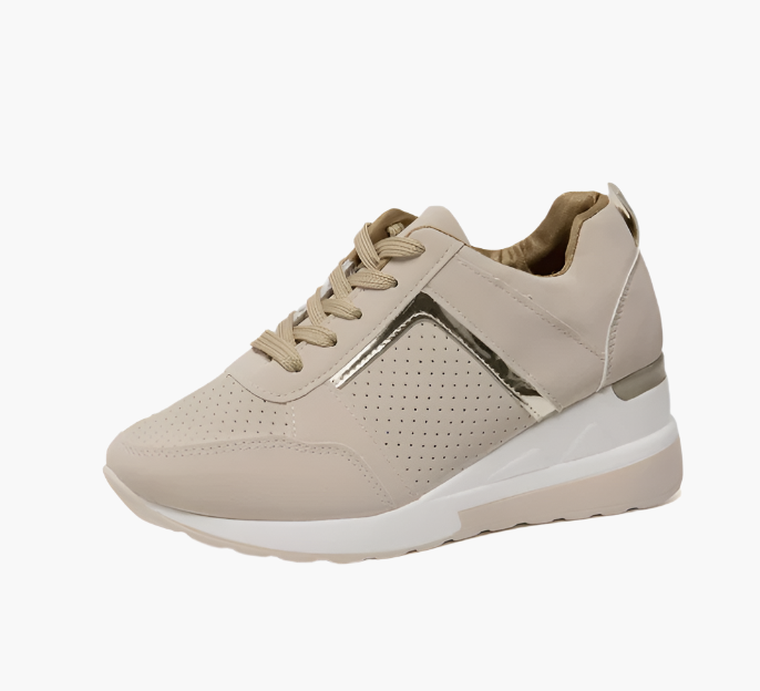 Dam Ortopediska sneakers med kilklack – Bekväma och modemedvetna fritidsskor