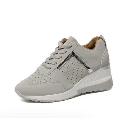 Dam Ortopediska sneakers med kilklack – Bekväma och modemedvetna fritidsskor