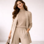 Emma | Driedelige loungeset met vest voor dames